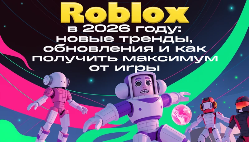 Обложка: Roblox в 2026 году: новые тренды, обновления и как получить максимум от игры