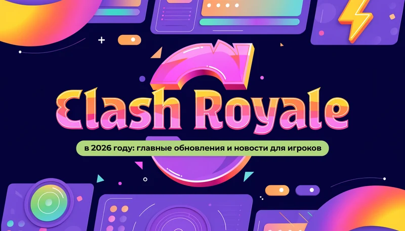 Обложка: Clash Royale в 2026 году: главные обновления и новости для игроков