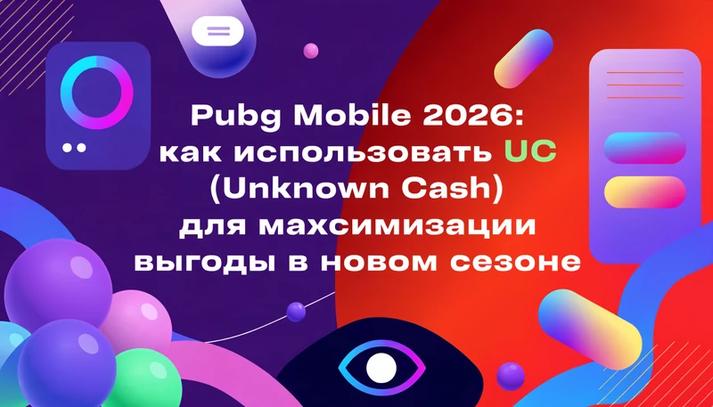 Обложка: Pubg Mobile 2026: как использовать UC (Unknown Cash) для максимизации выгоды в новом сезоне