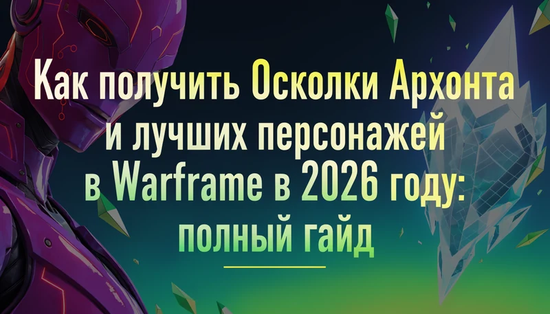 Как получить Осколки Архонта и лучших персонажей в Warframe в 2026 году: полный гайд