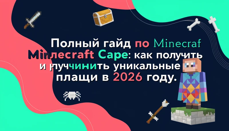 Полный гайд по Minecraft Cape: как получить и купить уникальные плащи в 2026 году