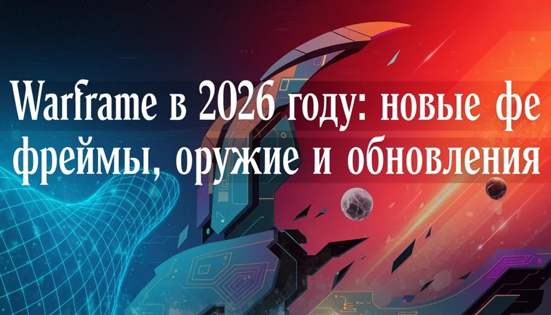 Warframe в 2026 году: новые фреймы, оружие и обновления
