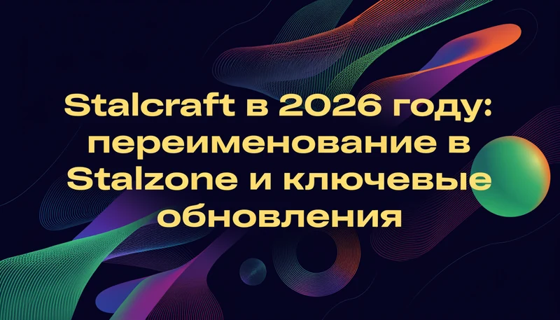 Обложка: Stalcraft в 2026 году: переименование в Stalzone и ключевые обновления