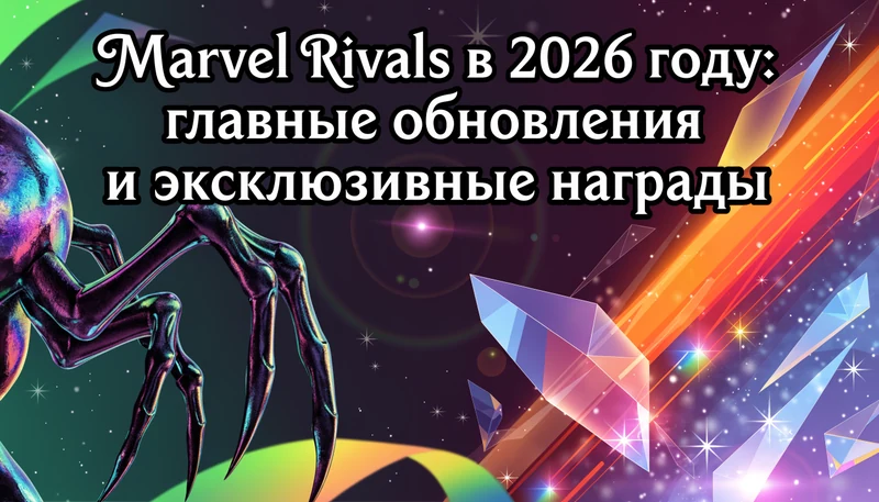 Обложка: Marvel Rivals в 2026 году: главные обновления и эксклюзивные награды