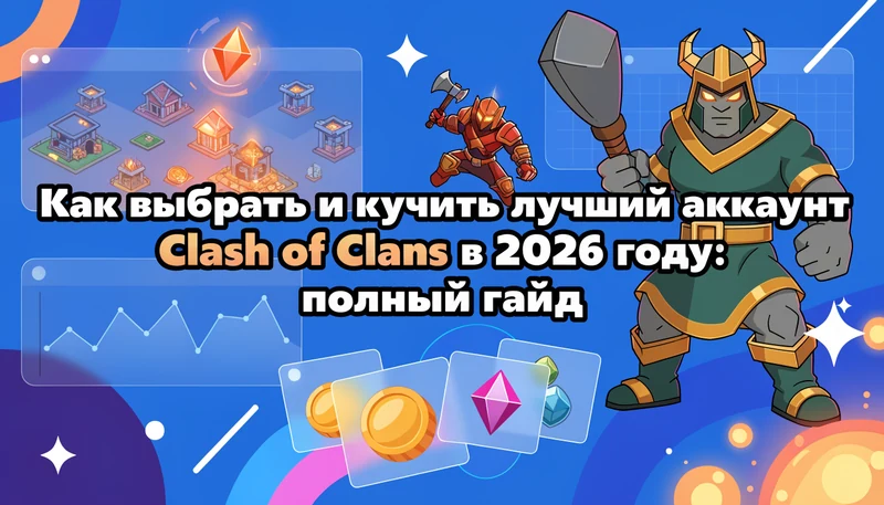Как выбрать и купить лучший аккаунт в Clash of Clans в 2026 году: полный гайд
