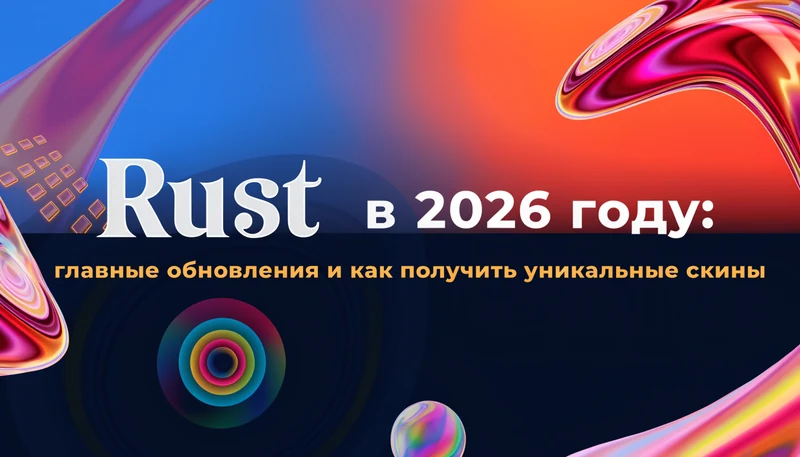 Обложка: Rust в 2026 году: главные обновления и как получить уникальные скины