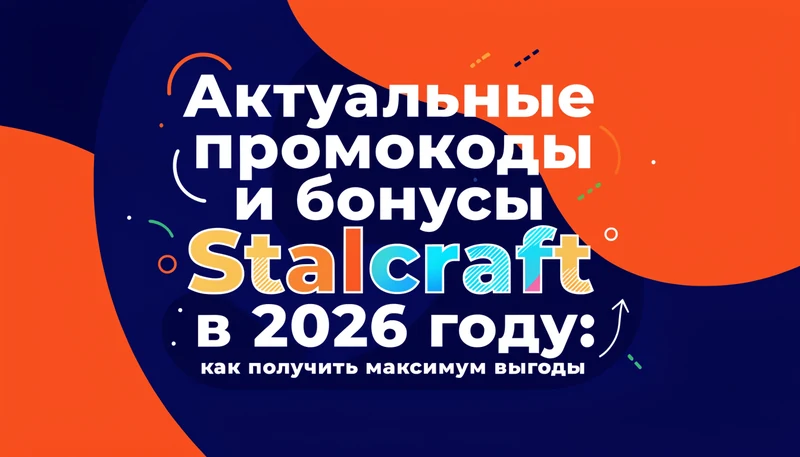 Обложка: Актуальные промокоды и бонусы Stalcraft в 2026 году: как получить максимум выгоды
