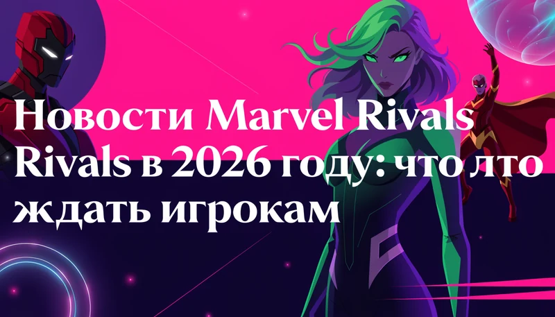 Обложка: Новости Marvel Rivals в 2026 году: что ждать игрокам