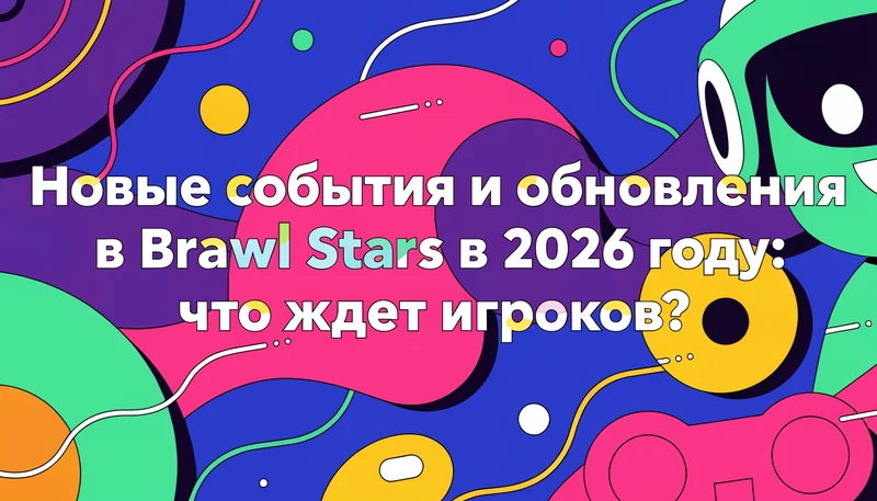 Обложка: Новые события и обновления в Brawl Stars в 2026 году: что ждет игроков?