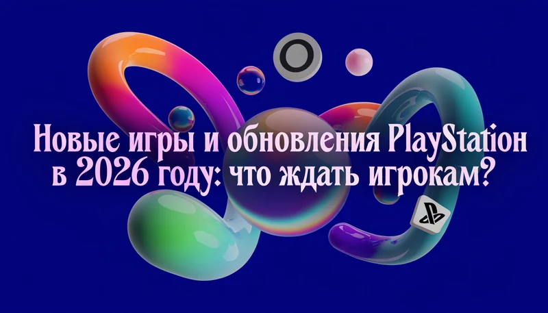 Обложка: Новые игры и обновления PlayStation в 2026 году: что ждать игрокам?