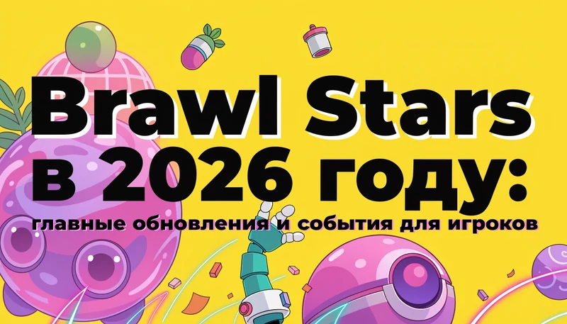 Обложка: Brawl Stars в 2026 году: главные обновления и события для игроков