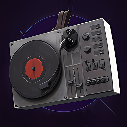 Record Player Backpack Attachment